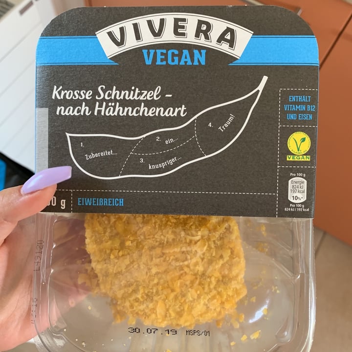 photo of Vivera Krosse schnitzel shared by @tamarabertocchi on  13 Jul 2019 - review