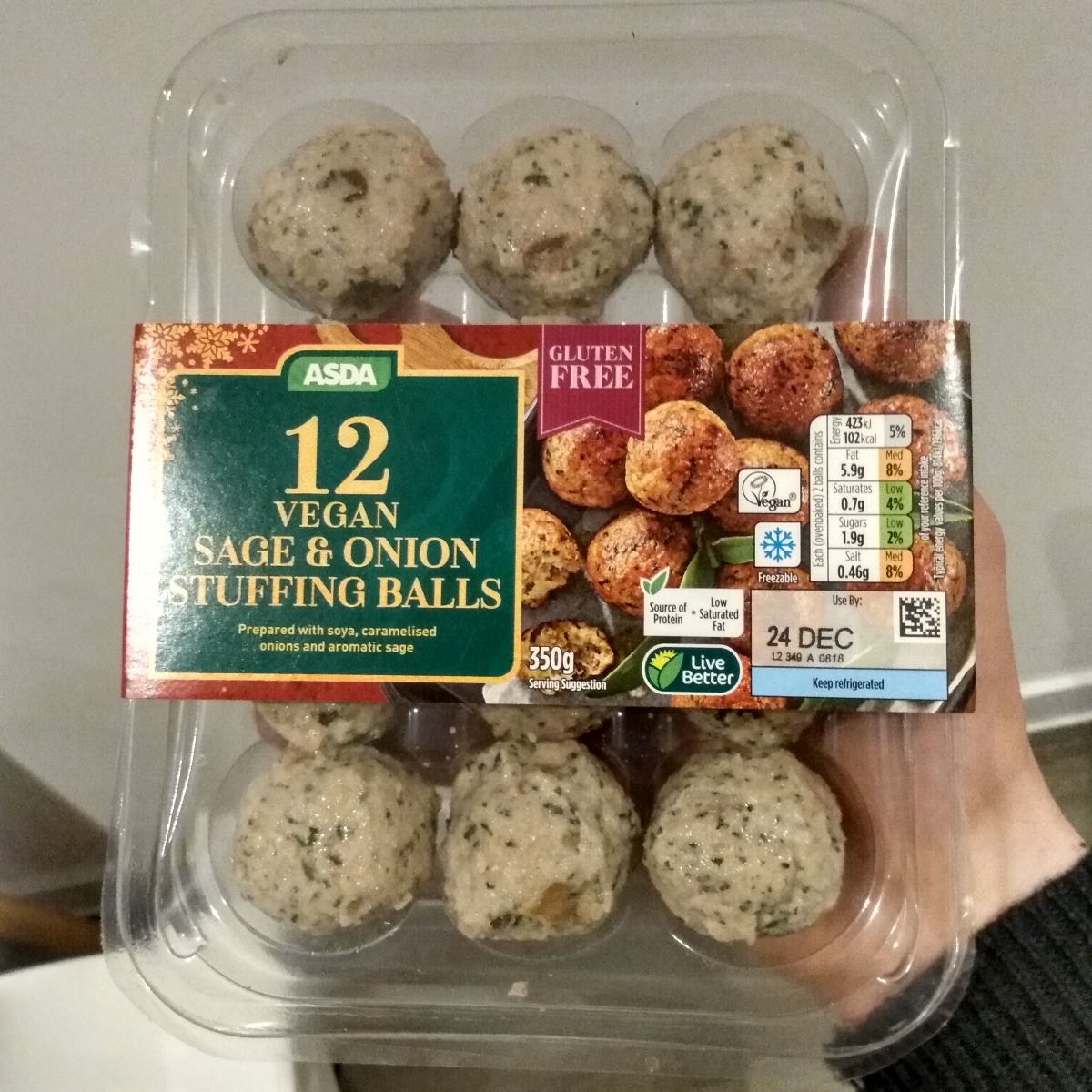 ASDA Sage & onion stuffing balls Reviews abillion