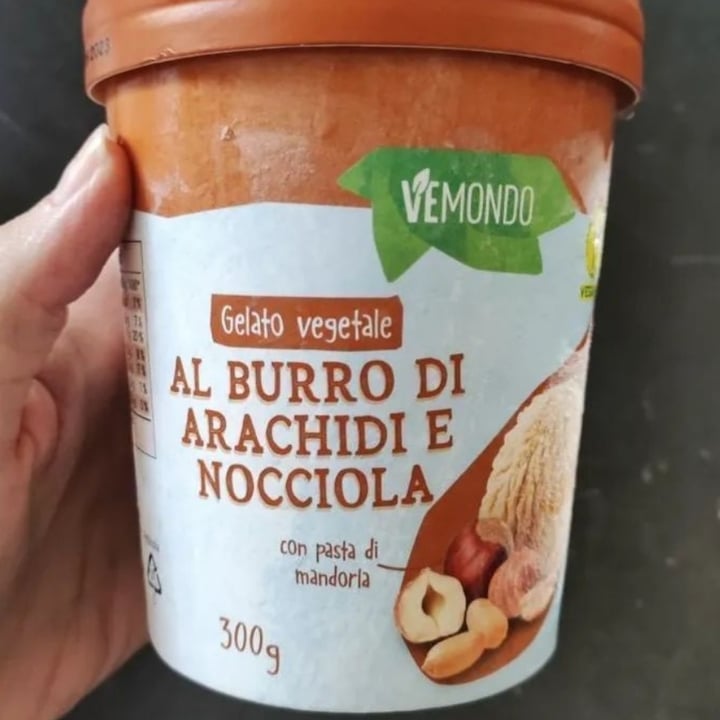 photo of Vemondo Gelato Vegetale al Burro di Arachidi e Nocciola shared by @karolveg on  15 Dec 2021 - review