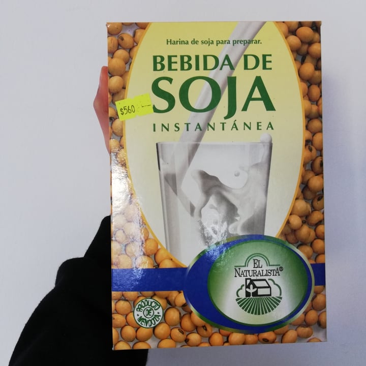 photo of El Naturalista Bebida instantánea de soja shared by @valentinaspalletta on  02 Aug 2021 - review