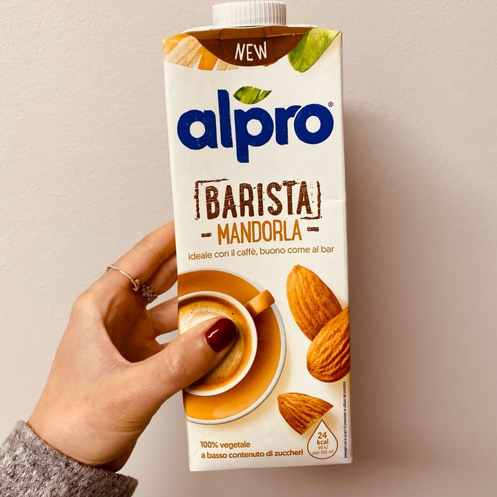 photo of Alpro Barista Mandorla shared by @isabelbii on  07 Jan 2022 - review