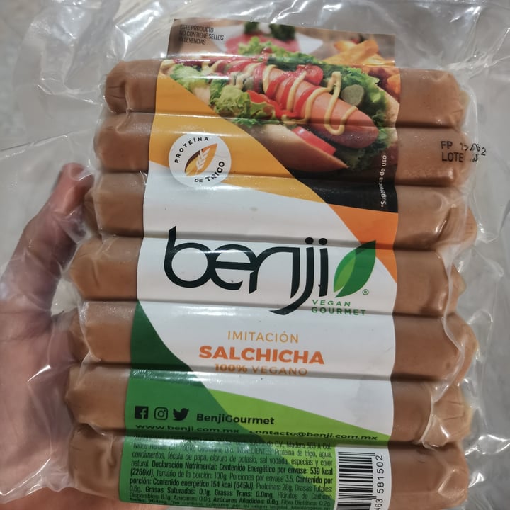 photo of Benji Vegan Gourmet Alternativas Embutidos shared by @shirleyruiz on  21 Nov 2021 - review