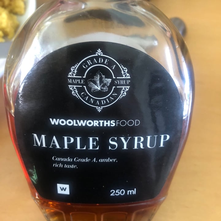 photo of Woolworths Maple Syrup shared by @micaelaj on  19 Jan 2021 - review