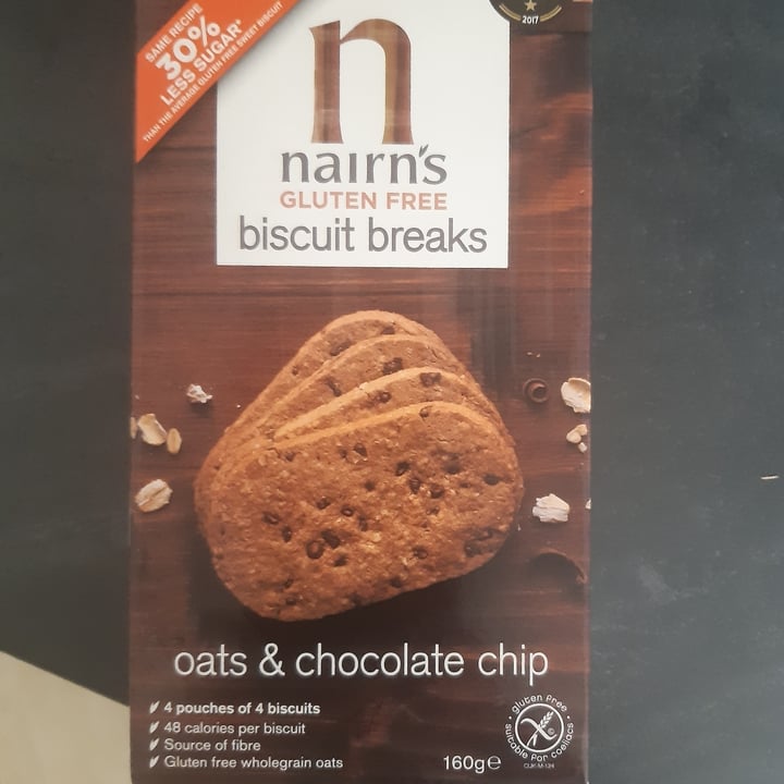 photo of Nairn's 30% Less Sugar.oats & Chocolate  Chip shared by @teachermrsg on  06 Jul 2021 - review