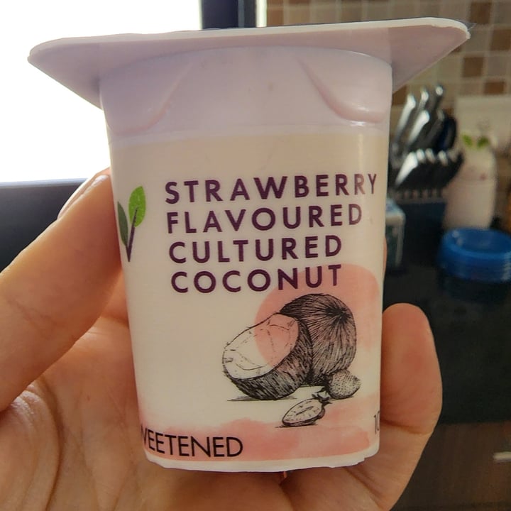 photo of Woolworths Food Strawberry Cultured Coconut Yoghurt shared by @nandi86 on  29 Oct 2022 - review