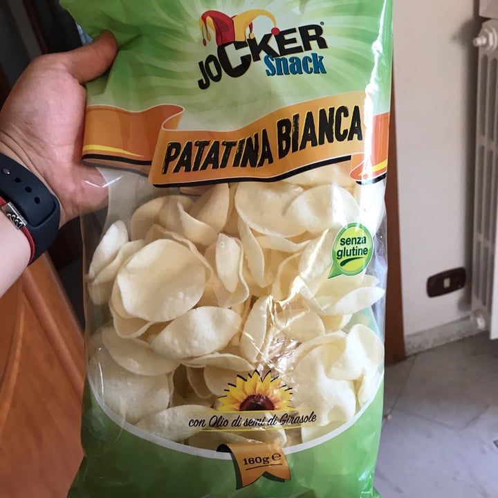 photo of JOCKER Snack Patatina bianca shared by @lallus8 on  29 May 2022 - review