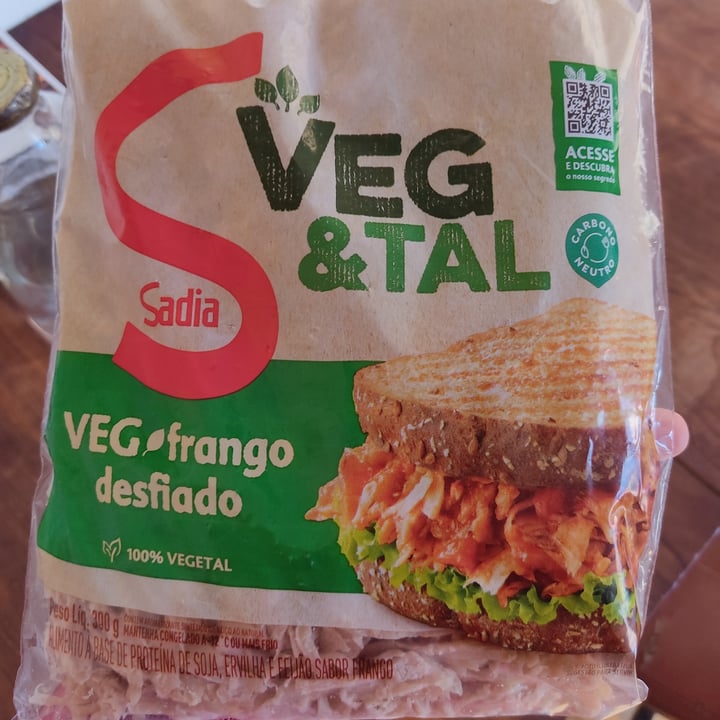 photo of Sadia Veg Frango Desfiado shared by @alidaselva on  23 May 2022 - review