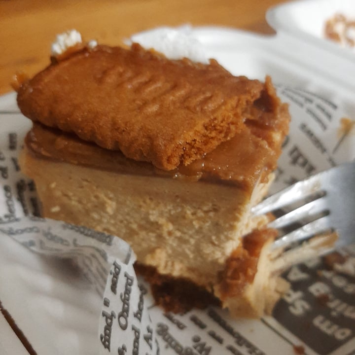 photo of Vegan Streetfood Deli - Obs Biscoff Cheesecake shared by @yashmeen on  11 Dec 2021 - review