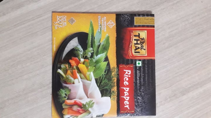 photo of Real Thai Rice Paper shared by @tofulover on  27 Dec 2019 - review