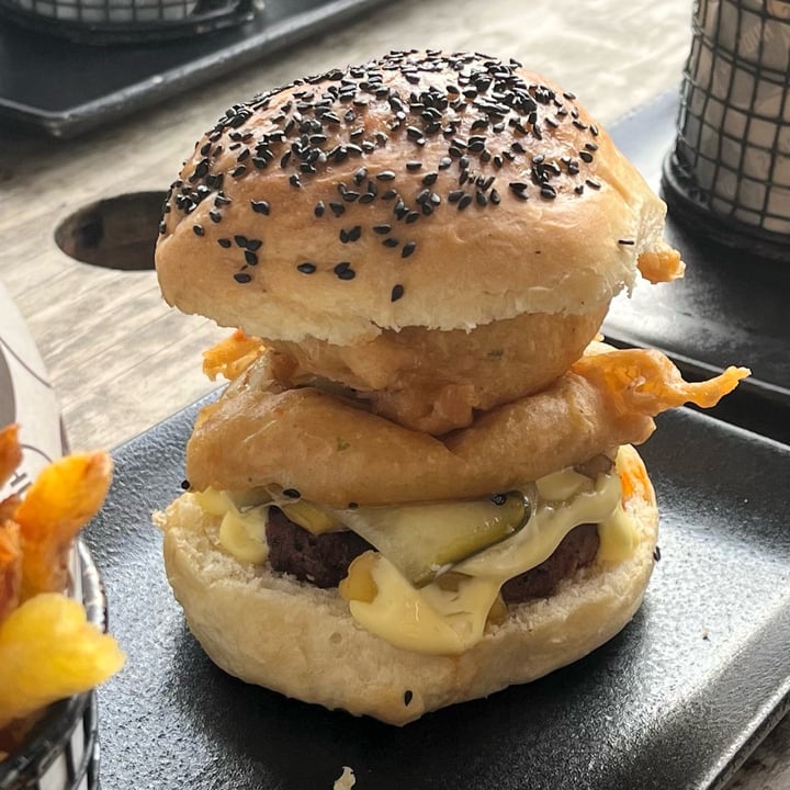 photo of Hudsons The Burger Joint (Claremont) The Vegan Cheese shared by @greengabby on  27 May 2022 - review