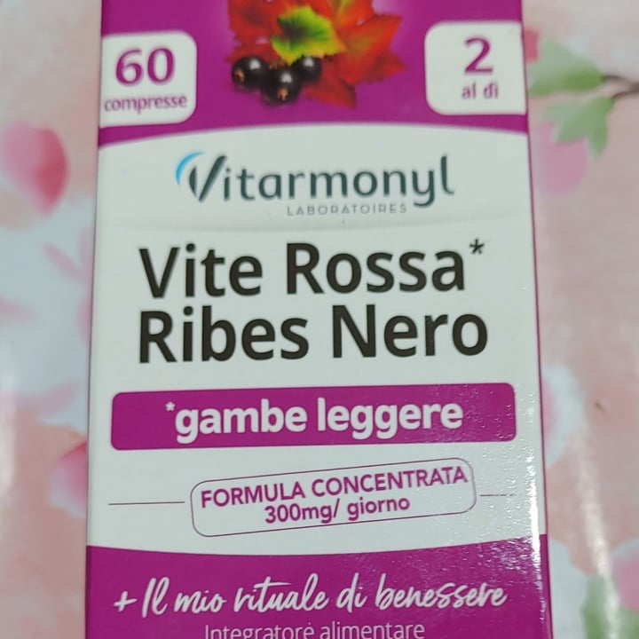 photo of Vitarmonyl vite rossa ribes nero shared by @pattybo on  10 Sep 2022 - review