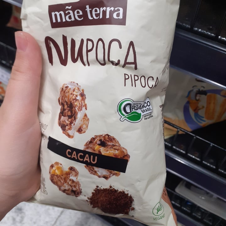 photo of Mãe Terra Nupoca Pipoca Doce sabor Cacau shared by @0610 on  15 May 2022 - review