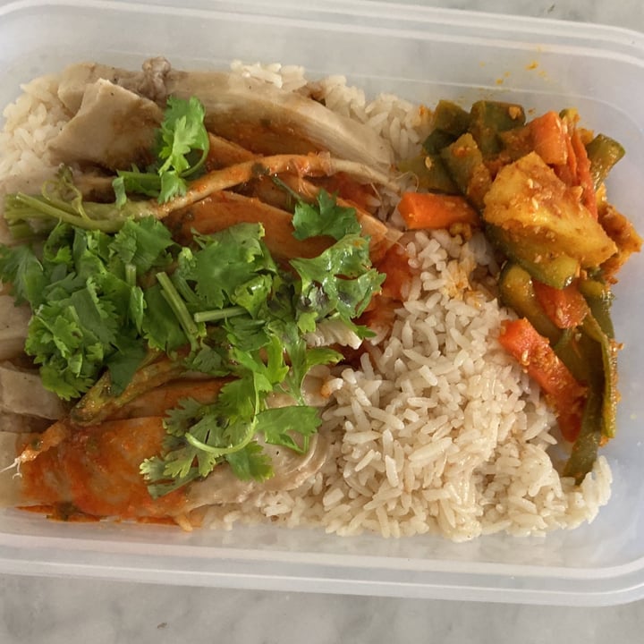 photo of Vegetarian Stall Chicken Rice shared by @rizhaow on  27 Nov 2021 - review