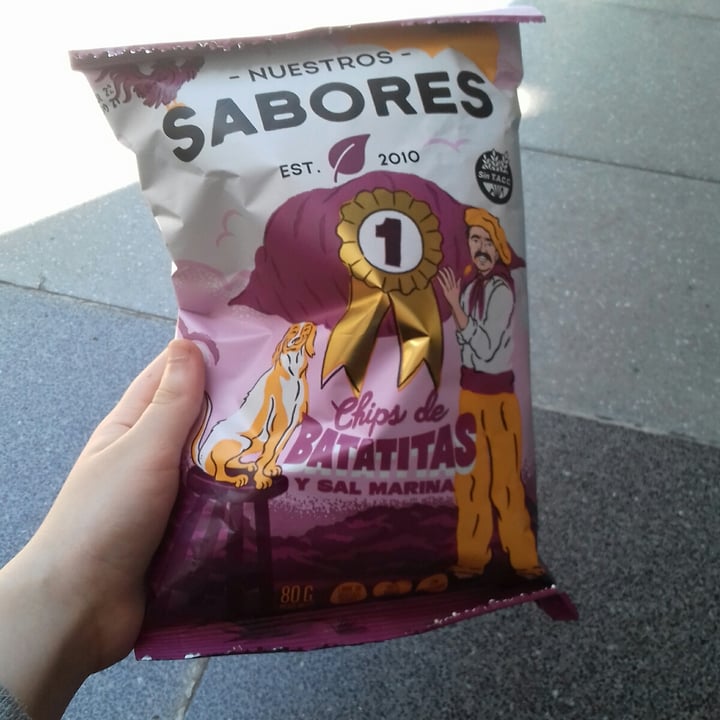 photo of Nuestros Sabores Chips De Batatitas shared by @pr1x on  18 Nov 2021 - review
