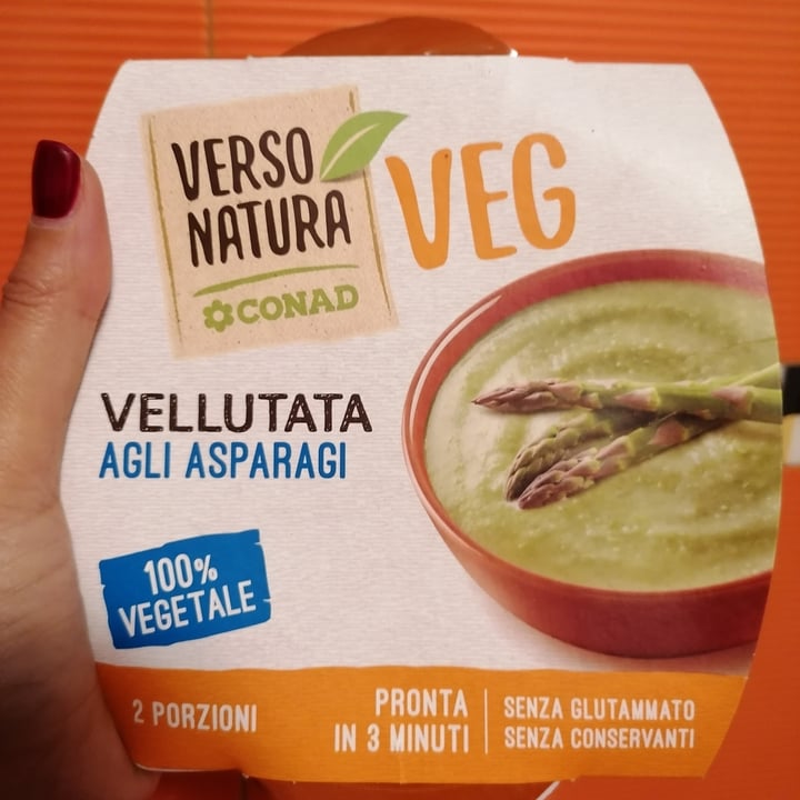 photo of Verso Natura Conad Bio  vellutata di asparagi shared by @ilariazag on  23 Sep 2022 - review