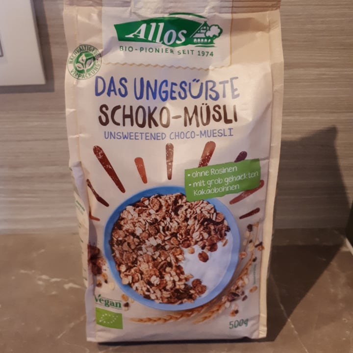 photo of Allos Müsli al cioccolato shared by @elyely on  13 Jan 2022 - review