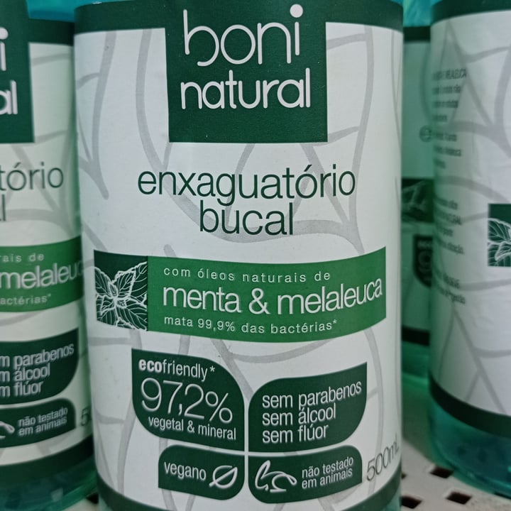 review photo of Boni natural Enxaguatório bucal shared by @natiblanchet on 15 Mar 2022 - review