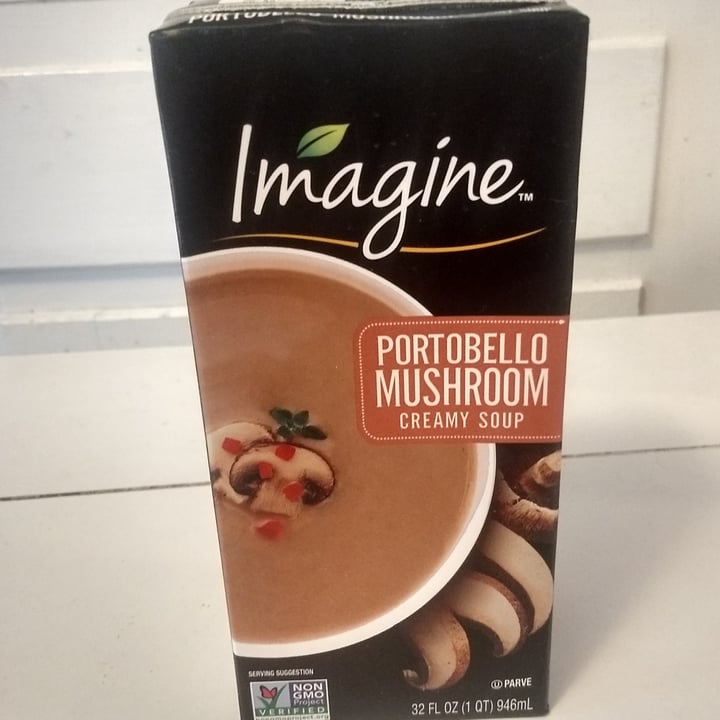 photo of Imagine Foods Creamy Portobello Mushroom Soup shared by @chrsull on  26 Jun 2021 - review