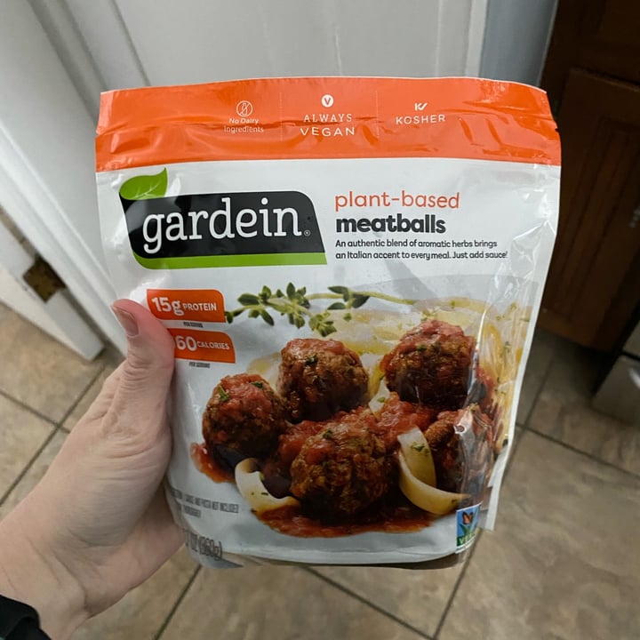 photo of Gardein Plant-Based Meatballs shared by @brittanymiller on  18 Nov 2022 - review