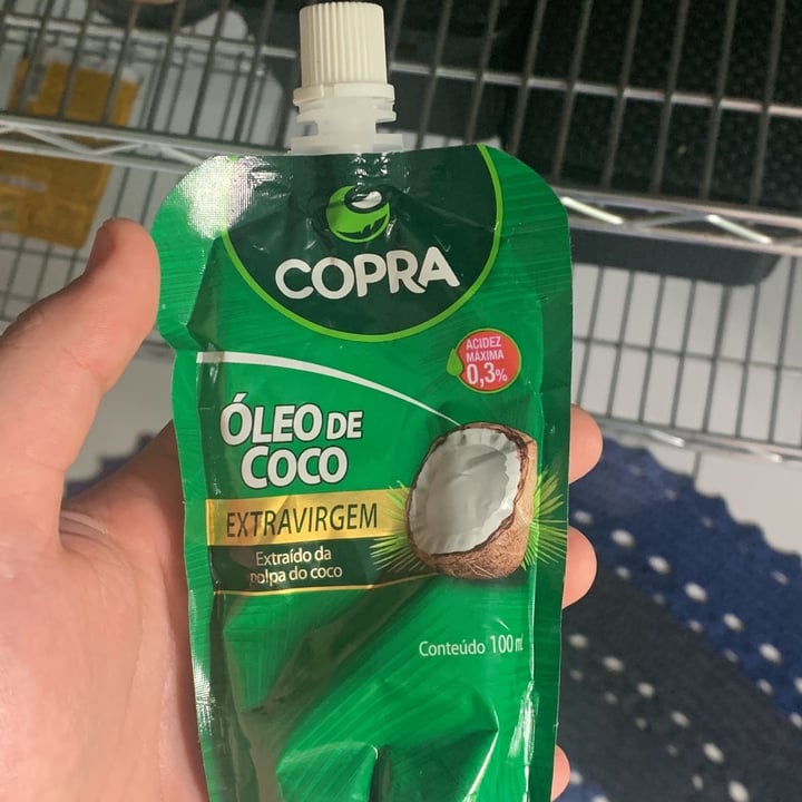 photo of Copra coconut oil extra virgin shared by @liviamatsuzava on  15 Nov 2021 - review