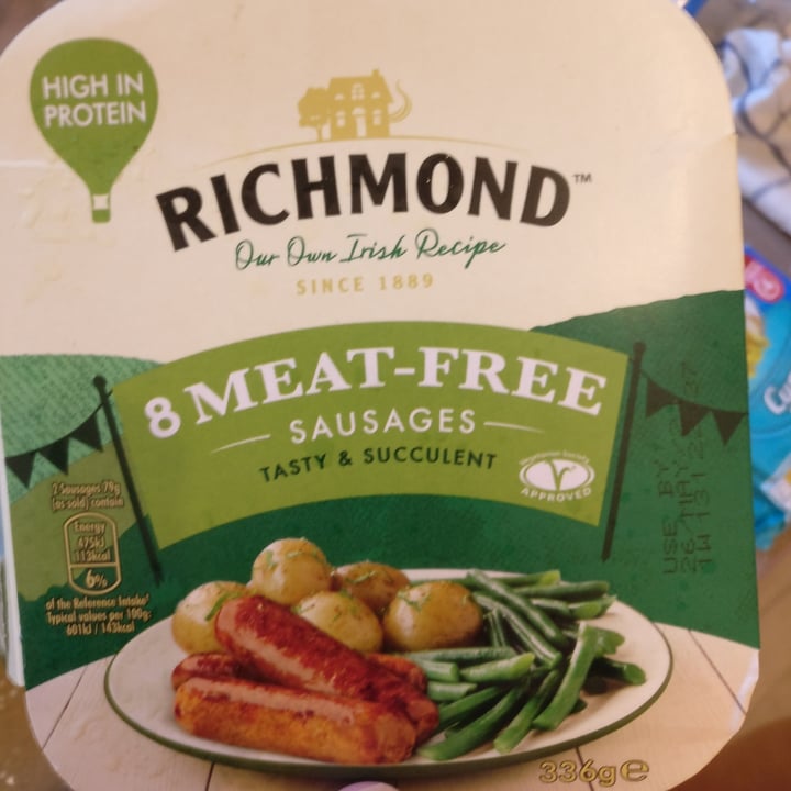 review photo of Richmond Richmond Meat Free Sausages shared by @agusmagne on 01 Jun 2021 - review