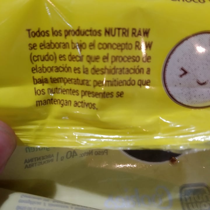 photo of Nutri Raw Cookies choco y limón shared by @mik-belmonte on  17 Sep 2021 - review