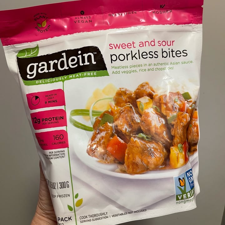 photo of Gardein Sweet And Sour Porkless Bites shared by @nicka on  28 May 2022 - review