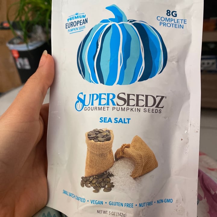 photo of SuperSeedz Gourmet Pumpkin Seeds (Sea Salt) shared by @niketa on  31 Jan 2020 - review