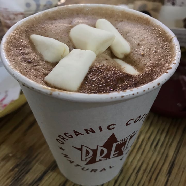 photo of Pret A Manger Hot chocolate shared by @zohar306 on  15 Oct 2020 - review