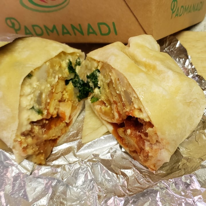 photo of Padmanadi Breakfast Burrito shared by @onerealkewlguy on  06 Nov 2022 - review