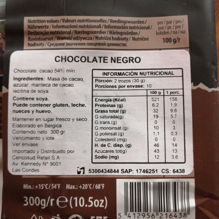 photo of Cachet Dark Chocolate shared by @silvmusante on  21 Mar 2020 - review