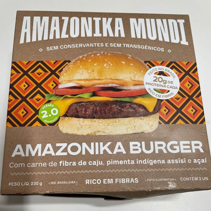 photo of Amazonika mundi Amazonika BURGUER shared by @fernandinha on  09 May 2022 - review