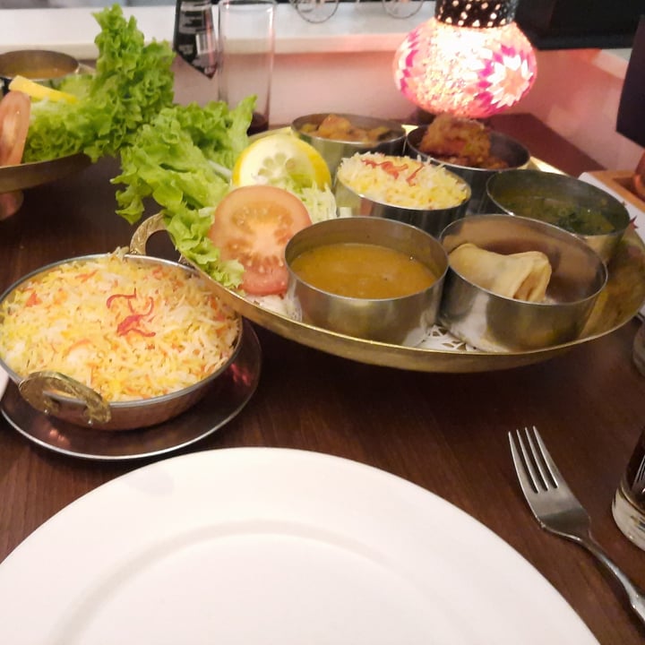 photo of Indian Way Vegan thali shared by @frendssnotfood on  17 Apr 2022 - review