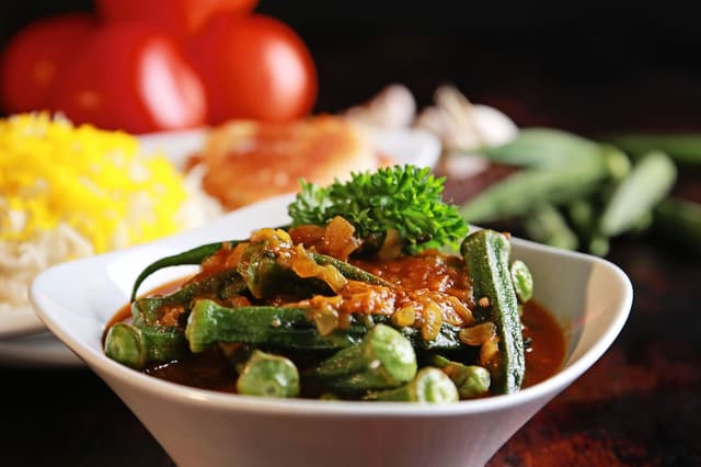 Photo of the dish “Khoreh-E-Ghureh-O Bademjan”
