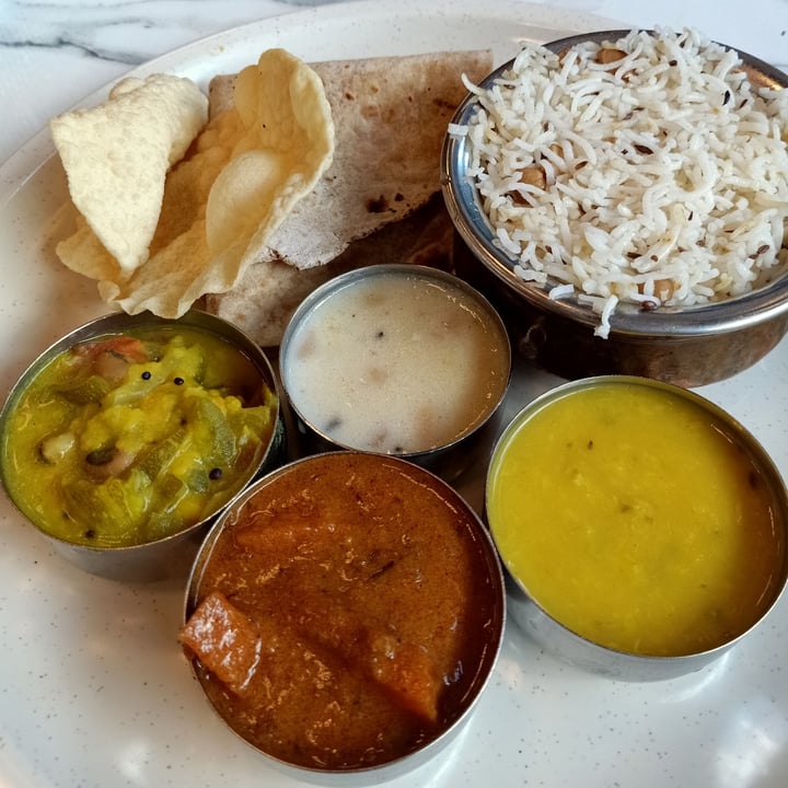 photo of Anjana Kitchen Northern Indian Veg Thali shared by @skylet on  12 Jul 2021 - review
