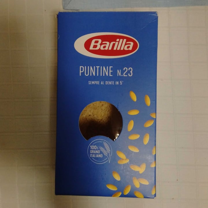 photo of Barilla Puntine shared by @filomena06 on  28 Nov 2021 - review