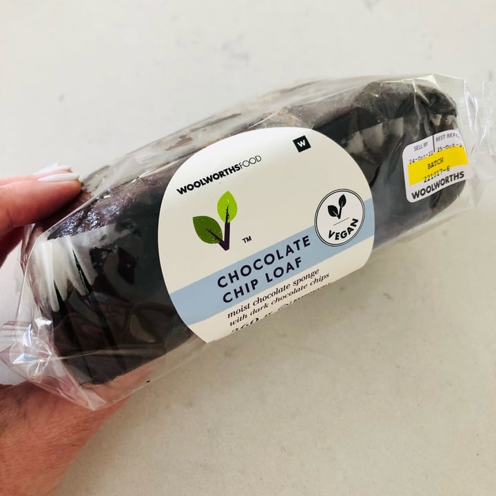 photo of Woolworths Food Chocolate Chip Loaf shared by @kirstent on  23 Oct 2022 - review