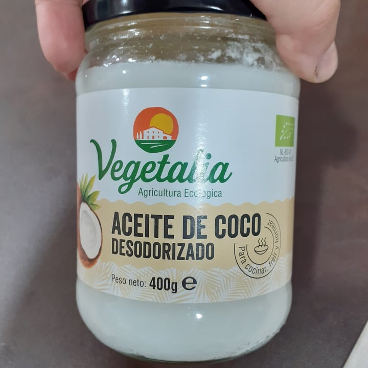 photo of Vegetalia Aceite de coco shared by @-iria- on  05 Nov 2021 - review