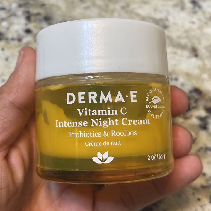 review photo of Derma E vitamine c intense night cream shared by @vanessafon on 18 Apr 2022 - review