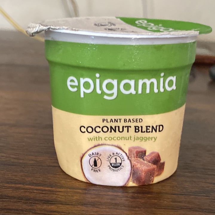 photo of Epigamia Coconut milk yogurt with coconut jaggery shared by @michellep26 on  05 Nov 2021 - review