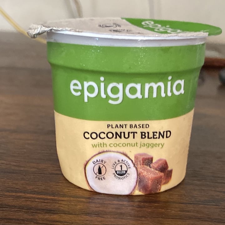 review photo of Epigamia Coconut milk yogurt with coconut jaggery shared by @michellep26 on 05 Nov 2021 - review