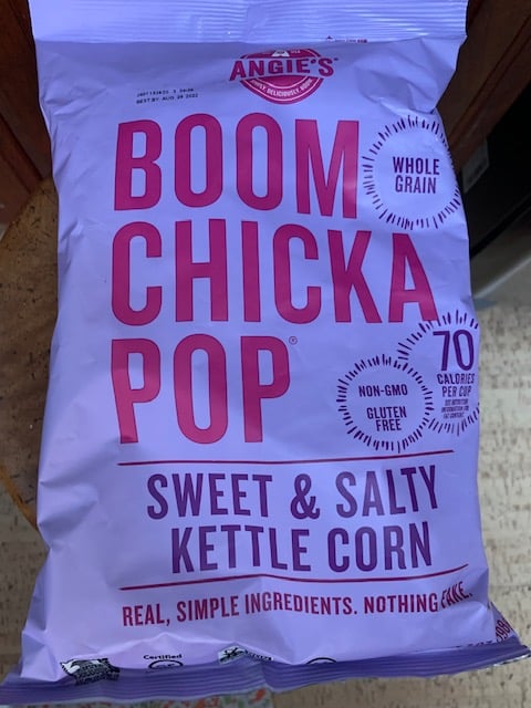 photo of Boom Chicka Pop Sweet & Salty Kettle Corn shared by @jeremytheape on  31 Mar 2022 - review