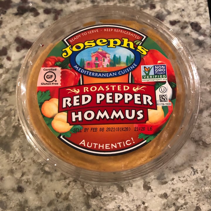 photo of Joseph's Roasted Red Pepper Hommus shared by @cannonball on  14 Dec 2020 - review
