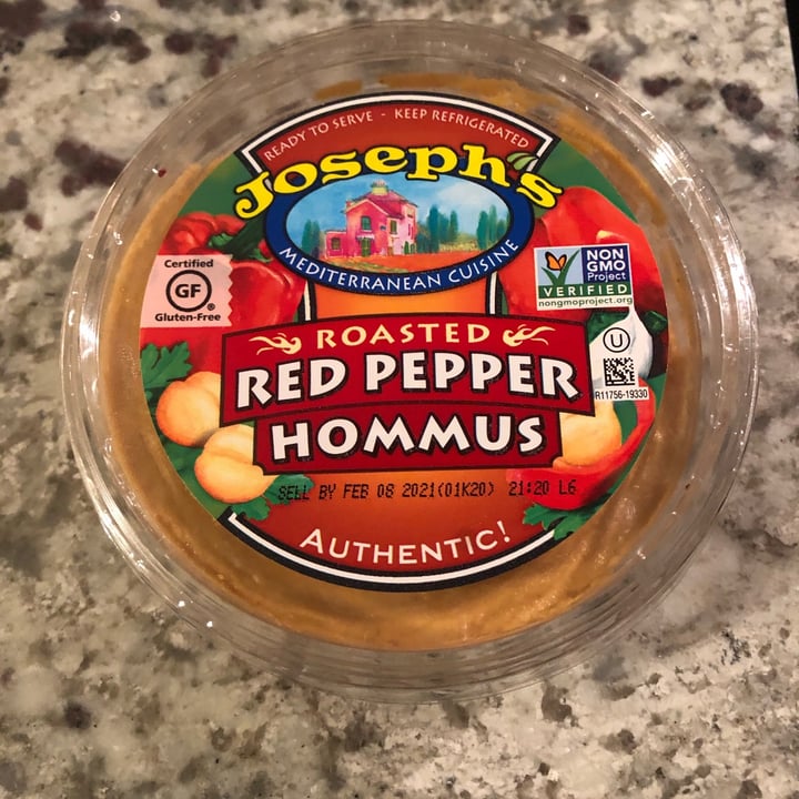 review photo of Joseph's Roasted Red Pepper Hommus shared by @cannonball on 14 Dec 2020 - review