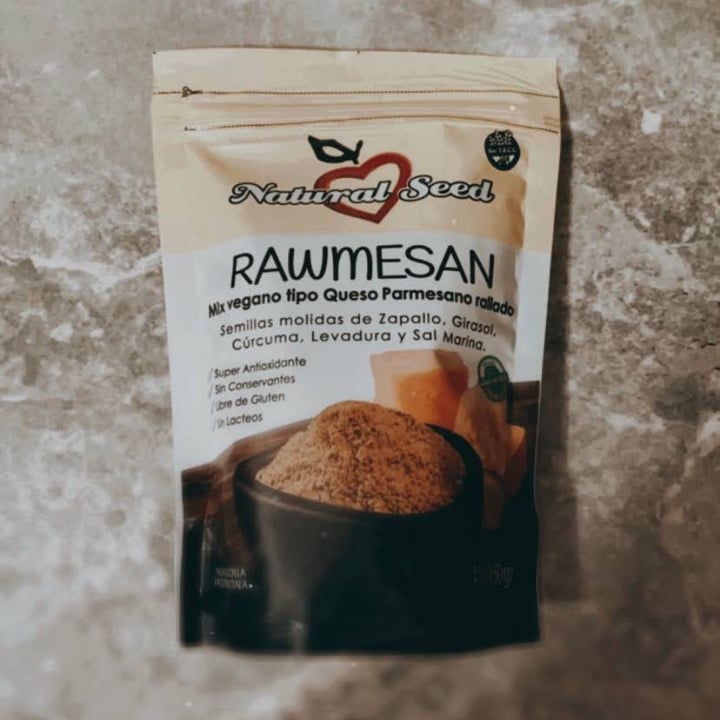 photo of Natural Seed Rawmesan shared by @alexisedsoto on  03 Mar 2022 - review