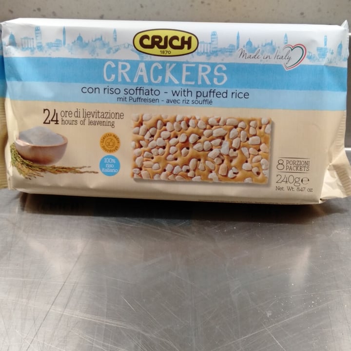 review photo of Crich Crackers Con Riso Soffiato shared by @babi65 on 28 Mar 2022 - review