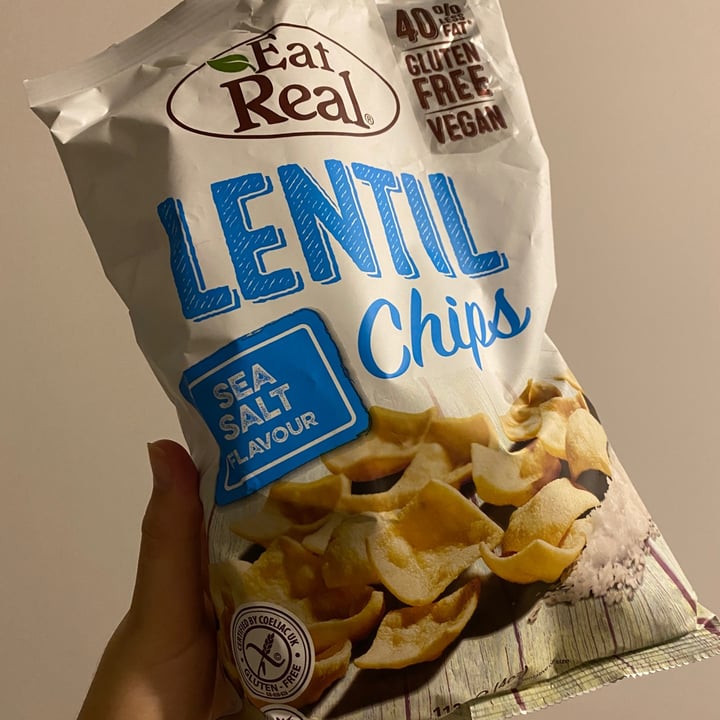 photo of Eat Real Lentil Chips Sea Salt Flavour shared by @zobro on  06 Jan 2021 - review