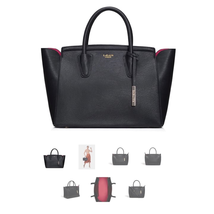 review photo of LaBante London Grant Vegan Bag shared by @happy2bvegan on 06 Feb 2022 - review