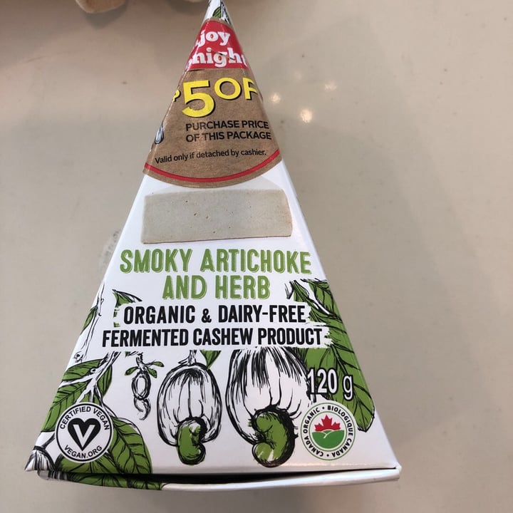 photo of Nuts For Cheese Smoky Artichoke and Herb shared by @meganmostacci on  21 Aug 2019 - review