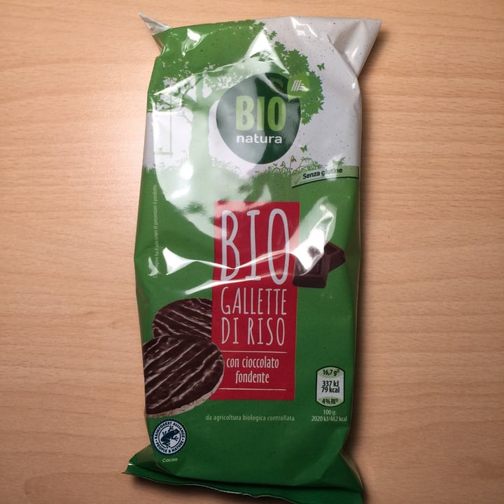 photo of Bio Natura Bio gallette di riso con cioccolato fondente shared by @martina01 on  18 Mar 2022 - review